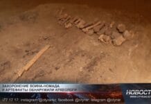 Захоронение знатного воина-номада обнаружили археологи в Туркестанской области Захоронение знатного воина-номада обнаружили археологи