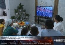 Шымкент чествует героев: военный парад в прямом эфире Шымкент чествует героев: военный парад в прямом эфире