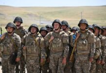 Завершились военные сборы бригады теробороны Шымкента В Шымкенте завершились военные сборы бригады теробороны