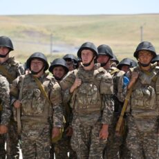 Завершились военные сборы бригады теробороны Шымкента В Шымкенте завершились военные сборы бригады теробороны