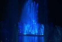 Музыкальный фонтан в Shymkent City улучшили и установили график работы Музыкальный фонтан в Shymkent City