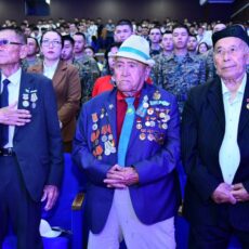 В Шымкенте чествовали ветеранов войны В Шымкенте чествовали ветеранов войны