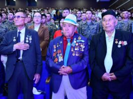 В Шымкенте чествовали ветеранов войны