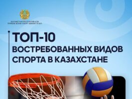 ТОП-10 востребованных видов спорта в Казахстане