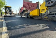 В Шымкенте временно ограничат движение на двух улицах Строительство и ремонт дорог