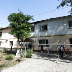 Жителей сгоревшего в Шымкенте дома переселят Жильцы сгоревшего дома