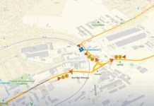 В Шымкенте на два дня перекроют улицу Момынова Схема проезда