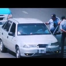 За наезд на инспектора в Шымкенте возбуждено уголовное дело на водителя Наезд на полицейского