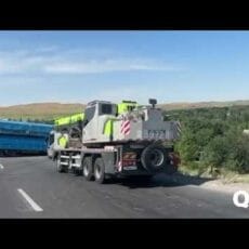 Движение на трассе Тараз – Шымкент смогли восстановить через три дня после ДТП ДТП на трассе Тараз – Шымкент