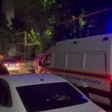 30 человек эвакуировали во время ночного пожара в Шымкенте 30 человек эвакуировали во время пожара в Шымкенте