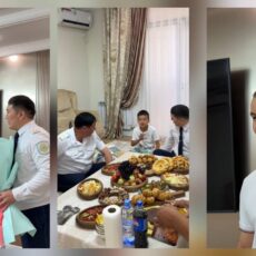 В Шымкенте поблагодарили раненого при исполнении полицейского Маулен Ахметов посетил дом Максата Мусина