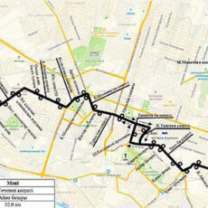 В Шымкенте оптимизированы два автобусных маршрута Схема маршрута №102