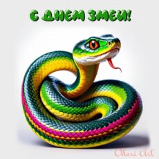 С днем змеи