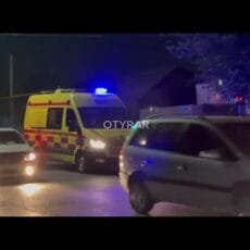 Подросток на скутере пострадал в ночном ДТП в Шымкенте Ночное ДТП