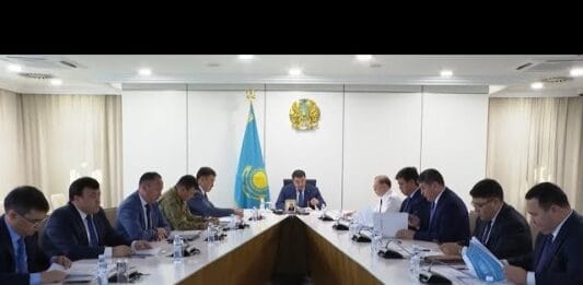 Аппаратное совещание с акимом Туркестанской области