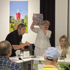 Портрет Шымкента в профиль и анфас Универсальная библиотека имени Пушкина