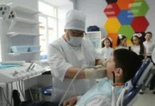 Стоматолог прямо в школе! Детская стоматология