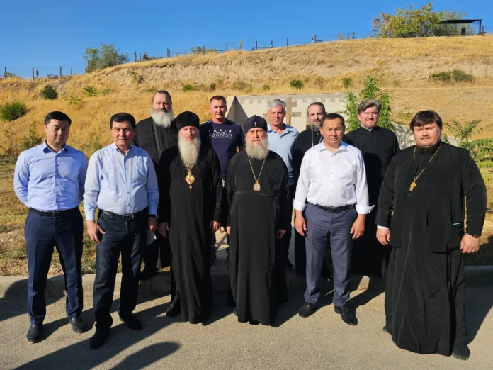 Шымкентте болашақ ғибадатхананы еске алу