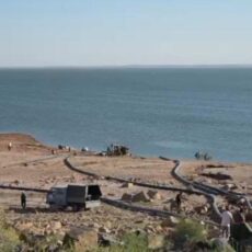 Вода стала поступать во все жилые массивы Шардары Перекачка воды из Шардаринского водохранилища