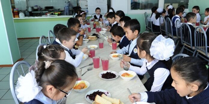 Школьная столовая