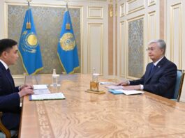 Президент принял акима Шымкента Габита Сыздыкбекова