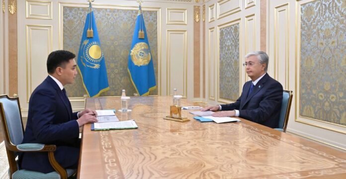 Президент принял акима Шымкента Габита Сыздыкбекова