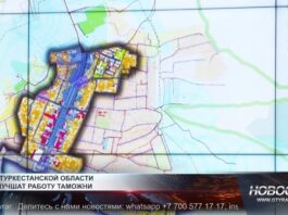 Границы Туркестанской области
