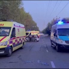 На проспекте Назарбаева произошло смертельное ДТП ДТП