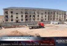 60 семей получат новые квартиры в Кентау до конца года Строительство жилья в Кентау