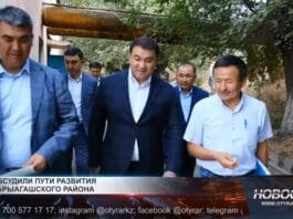 Нуралхан Кушеров в Сарыагашском районе