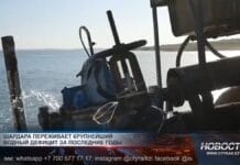 Шардара переживает крупнейший дефицит воды за последние годы Дефицит воды в Шардаре