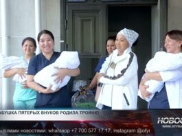 Бабушка пятерых внуков родила тройню
