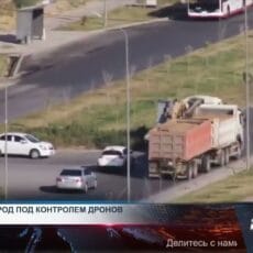 Чистый город под контролем дронов Чистый город под контролем дронов