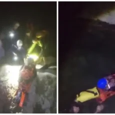 5 км по горам и воде прошли спасатели МЧС в поисках шымкентских туристов Спасательная операция МЧС РК