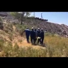 Мужчина сорвался с 10-метрового моста в Шымкенте Спасательная операция