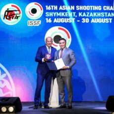 Более 800 спортсменов из 27 стран участвуют в чемпионате Азии в Шымкенте В Шымкенте дан старт XVI чемпионату Азии по пулевой и стендовой стрельбе