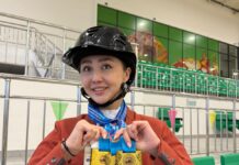 Чемпионка из Казахстана завоевывает пьедесталы Нурила Турисбекова