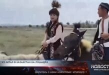 Кочевой дух: супруги едут в Астану на лошадях