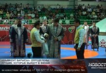 В Шымкенте прошёл турнир «Шымкент барысы»