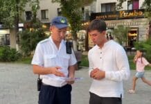Полиция Шымкента проводит разъяснительную работу по новым нормам закона