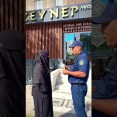 В Шымкенте полиция информирует население о новой норме в законодательстве