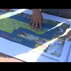 В экопарк превращают территорию бывшего мусорного полигона в Шымкенте