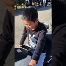 Школьники посетили мотобатальон патрульной полиции Шымкента