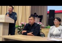 Полицейские встретились со старшеклассниками Шымкента