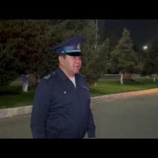 Шымкентские полицейские усилили проверки пассажирских и грузовых перевозок