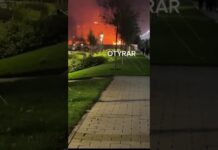 Из-за праздничных фейерверков в Шымкенте произошло крупное возгорание