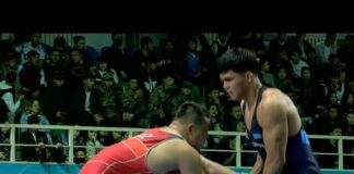 300 борцов из пяти стран сошлись на турнире имени Мардана Сапарбаева