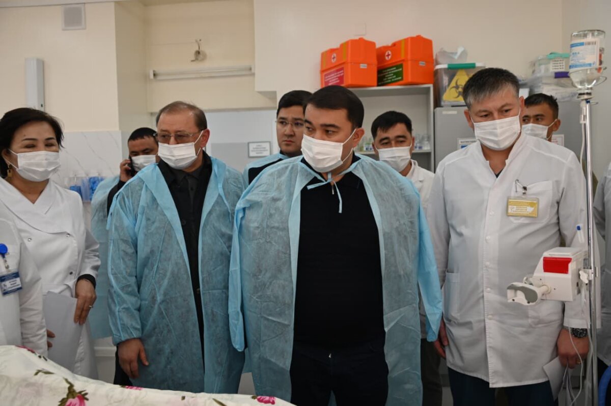 «Мы усилим меры безопасности»: Аким Туркестанской области приехал на место трагедии