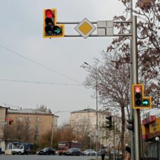 В Шымкенте изменили работу светофоров на 3 перекрестках
