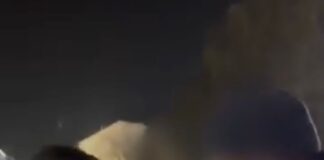 Полицейский пытался сбежать при задержании — видео появилось в сети